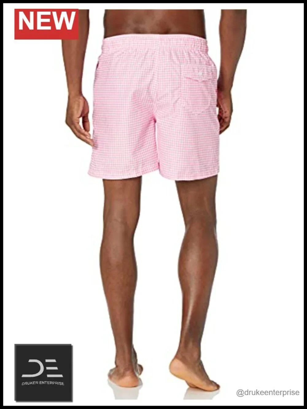 Men's UPF 50+ Quick Dry Swim Trunks with Pockets